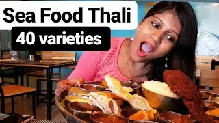 Coastal Aroma | Sea Food Thali | 40 varieties | Best Review |