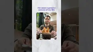 Rs.1000 ka Samosa 🥹🥹 || Most Expensive Samosa hai ye 😅