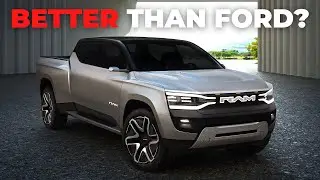 2023 Ram 1500 Revolution Vs. 2023 Ford F 150 Lightning Super Duty | Electric Cars 2023
