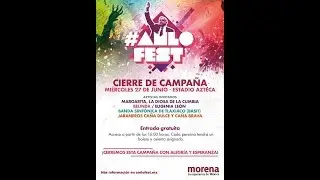 Amlo Fest estadio Azteca