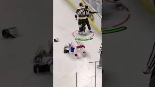 Coyle vs Anderson #fight #nhl #ps5 #bostonbruins #hockey #bruins #puck #referee #sports