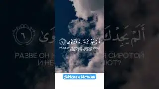Сура Духа #ислам#небо#islam#quran#quranrecitation#коран#перевод