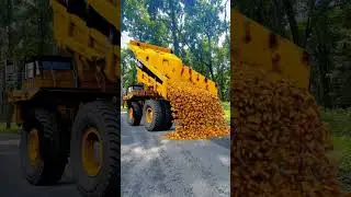Dozer truck passing with future technology 😯#viralshorts #shorts #vfx #shortsfeed #shortsyoutube