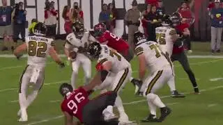 Carl Nassib HUGE SACK on Andy Dalton | Saints vs Buccaneers
