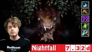 [DOTA 2] Nightfall the PRIMAL BEAST [OFFLANE] [7.32d]