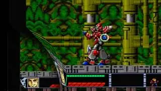 Super Nintendo Snes 16 bit Armored Police Metal Jack Battle With Bosses
