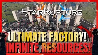 StarRupture: ULTIMATE FACTORY AUTO GUIDE - Bps, Ratios & Infinite Resources! (Full Early Access)