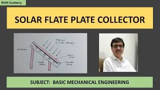 Solar flate plate collector | RNM Academy