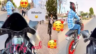 Hyper city Ride for❤️ R15v4 vs Mt 15 v3  ❤️and public reaction 😍😍😍