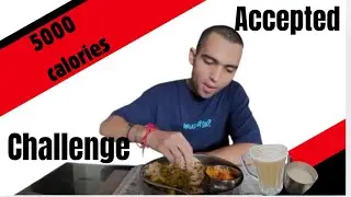 I tried eating  5000 calories in one day(Impossible Challenge)