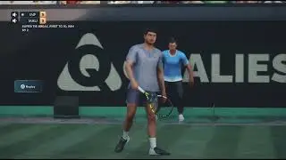 TopSpin 2K25 Exhibition Match 11