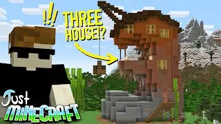 My DumBEST Starter Base Yet! - JustMinecraft SMP EP1