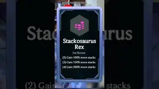 New Stackosaurus Augment Set is Insane on Smolder | ARAM Mayhem