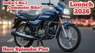 Новый Hero Splendor Plus 2026 | Расход топлива и комфорт проверены 🔥