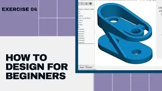 Exercise 04 for beginners | Solidworks