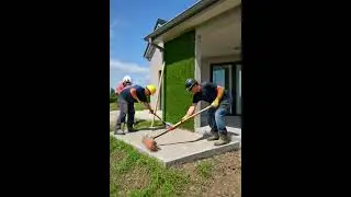 Watch Concrete Become a Real River | No Music Timelapse Transformation #landscape #beforeafter