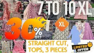 Straight Cut 3-Piece Suit for Sizes 7 to 10 XL | Perfect Fit & Style! 👗✨