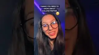 ЧТО ВАМ НУЖНО ЗНАТЬ О СТУДЕНЧЕСКИХ ВЕЧЕРИНКАХ 👀 #шорты