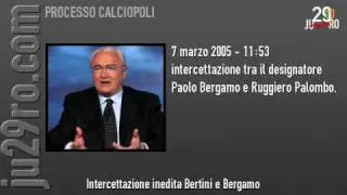 Intercettazioni inedite: Palombo e Bergamo