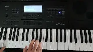 Casio WK-7600 - CTK-7200 Edit Bağlama ses tanıtım 