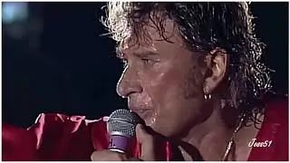Je suis seul Johnny Hallyday Parc Des Princes 1993 HD