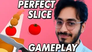 Perfect Slice Gameplay &ndash; Satisfying Knife Skills & Smooth Cuts! 🔪🍅