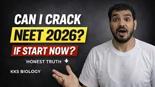 Can I Crack NEET If I Start Now? | 4 Months Left 😱 | Honest NEET 2026 Strategy #neet2026 #motivation
