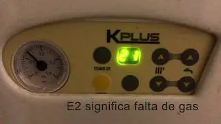 E2 Caldeira Motan Kplus significa falta de gas