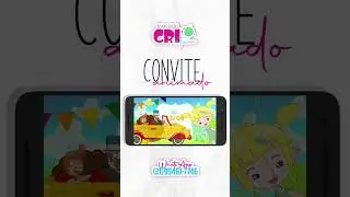 CONVITE ANIMADO MUNDO BITA | @criativaconviteseretros