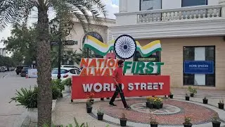 WORLD STREET BY OMAXE AT FARIDABAD |  BEST HANGOUT PLACE OF FARIDABAD  #omaxeworldstreetfaridabad