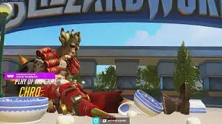 POTG! CHRO JUNKRAT GAMEPLAY OVERWATCH SEASON 30 TOP 500