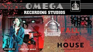 Take a look in Omega Studios! The Omega Studios' School: Fall Open House 2022 Ft. School of Rock