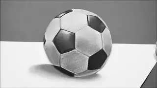 Easy and simple Cristiano Ronaldo 3D Ball  🏀 drawing |#cr7 #drawing #3ddrawing