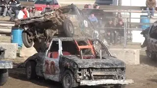 Brigden Fall Demolition Derby 2015 | Trucks Run What You Brung