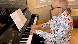 David Bowie - Black Star - piano improvisation played by Doug Gould