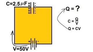 Physics 39   Capacitors (1 of 37) Calculating the Charge on a Capacitor   1/2