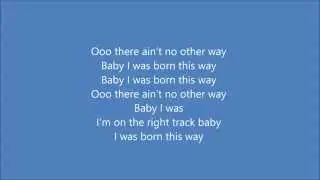 Maria Aragon - Born This Way (with lyrics on screen) HD