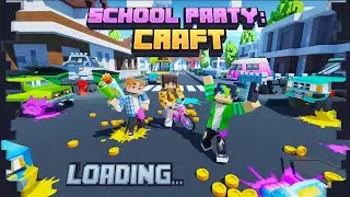 playing new{SCHOOL PARTY CRAFT}#5 new update-bike,flybike,discogame, llmemory delete S.P.C#longvideo
