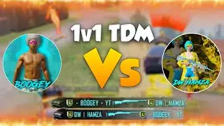 DW Hamza vs Boogey Gaming | 1v1 M24 TDM | Deadly Fight 😪🔥Two Perspectives in 1 Video PUBG Mobile