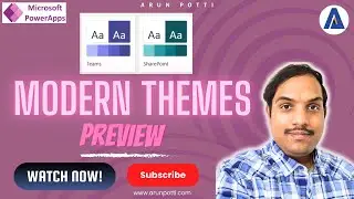 Microsoft Power Apps | Modern Themes | Preview feature