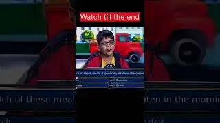 Patience of Amitabh Bachchan  with the KBC kid. We all need this kind of calm in life