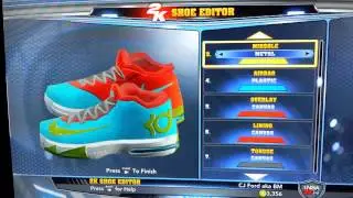 Maryland Blue Crab KD 6 for NBA 2K14