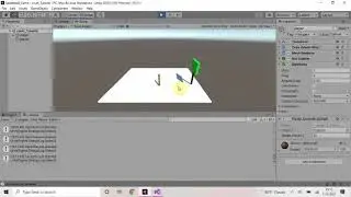 Unity 3D Tutorial: How to make a player move with the arrow keys. Script included
