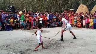 বাপকা ব্যাটা শিপাহীকা ঘোড়া | বাপ ব্যাটার অস্তির লাটি খেলা