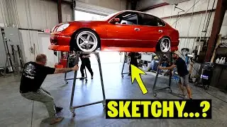 Is This Sketchy? How the car dolly works + Dart 2JZ Update