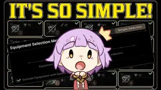 How Simple Selection Works and How it Can Change Your Gear Sorting Life 😊