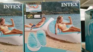 Costco INTEX Inflatable Petal Pool Lounge 2 PK - $39  (on sale $29)