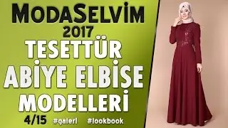 ModaSelvim 2017 Tesett&uuml;r Abiye Elbise Modelleri 4/15 (TOPLAM 355 Abiye) | #Abiye #Elbise #Modelleri