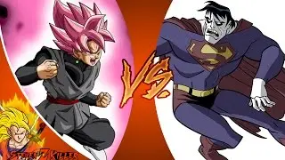 GOKU BLACK vs BIZARRO (Dragon Ball Super vs DC Comics) Cartoon Fight Club Episode 168 REACTION!!!