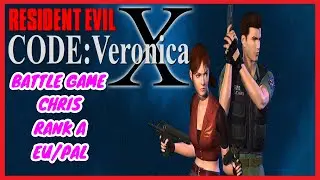 Resident Evil Code Veronica X - Chris Battle Mode Rank A Commentary - EU/PAL Version (PS4)